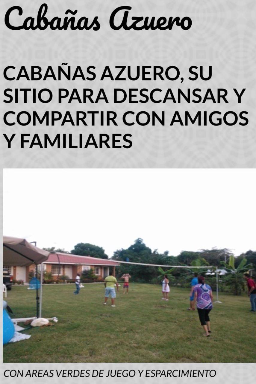Cabanas Azuero Los Santos 外观 照片
